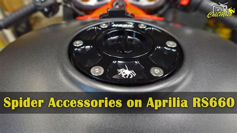 2021 Aprilia RS 660 | Spider Accessories Installed - YouTube