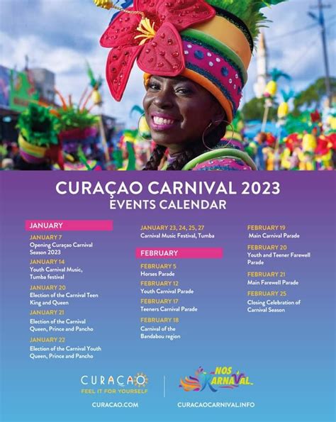 Agenda Carnival 2023 announced - Curaçao Chronicle