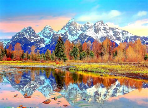 Mountain And Lake Autumn Wallpapers - Wallpaper Cave