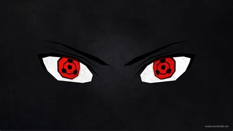 Sharingan Minimalist Wallpaper I made. : r/Animewallpaper