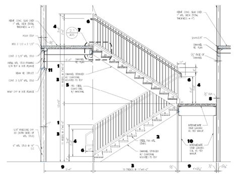 Industrial and Commercial Stair Resources | Lapeyre Stair | Stair plan, Stairs floor plan, Stair ...