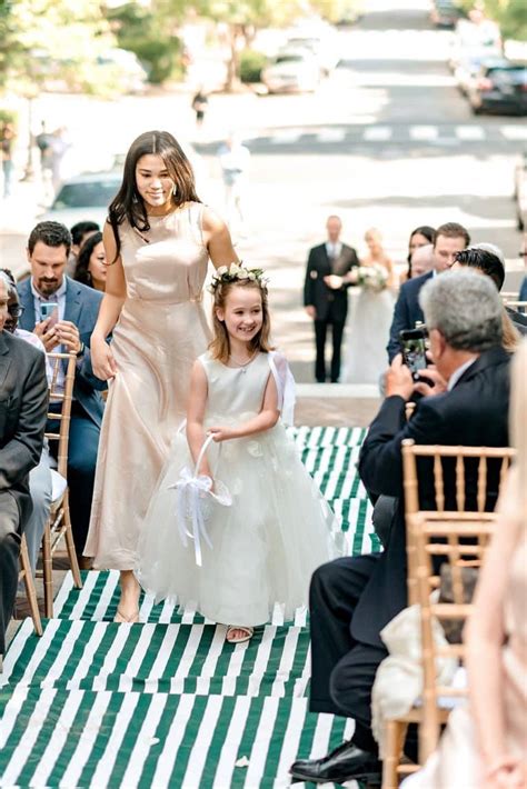 Adorable Dog Stars in Washington DC Spanish Steps Wedding