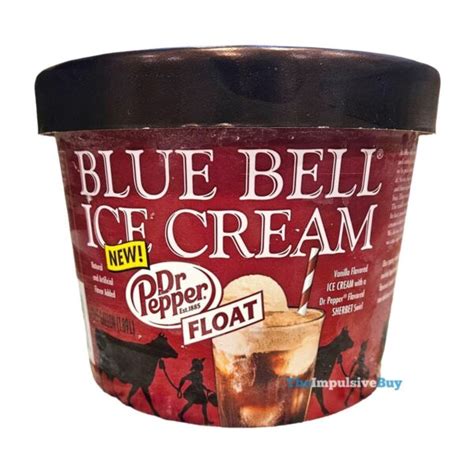 REVIEW: Blue Bell Dr Pepper Float Ice Cream - Tasty Made Simple