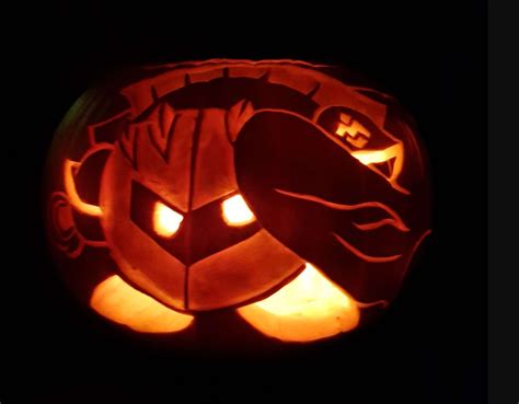 Meta Knight Pumpkin Carving by GingerIce13 on DeviantArt