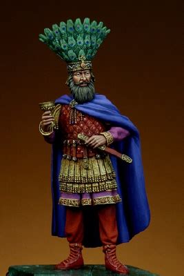 Michigan Toy Soldier Company : Art Girona - Flavius Heraclius Augustus - Byzantine Emperor, 610 ...