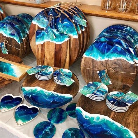 Epoxy Resin Art 🎨 on Instagram: “These Australian “Beach” waves looks really good 😍 What do you ...