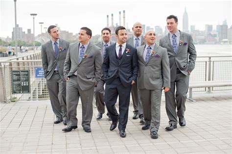 Grey Suit Groomsmen