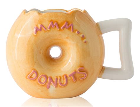 Ceramic Donut Style Coffee Mug » Gadget Flow