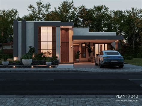 Modern House Designs in Zambia | AfroHousePlans.com