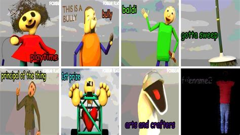 All Characters & Voices v1.3.2 - Baldi's Basics in Education and Learning (NEW) | Racer.lt