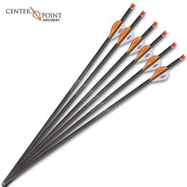 CenterPoint Crossbow Bolts 400 Select Arrow (6pk) - Mike's Archery