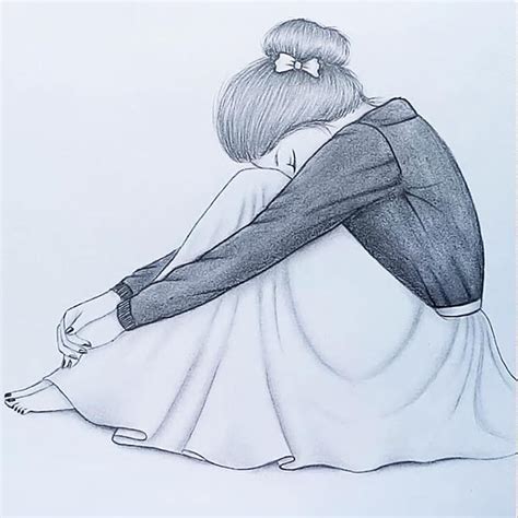 The Art of Sadness: Expressing Emotions through Pencil Drawings