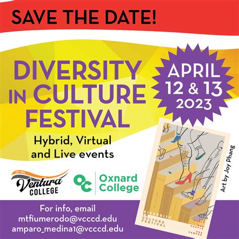 2023 Diversity In Culture Schedule of Events | Ventura College