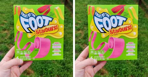 Fruit By The Foot Has Come Out With Starburst Flavors And It's Even ...