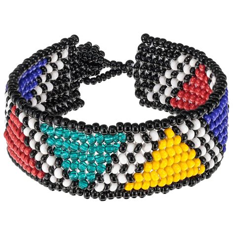 African Beads Wrist Bracelet Multi Colour Handmade African Bracelet price in UAE | Amazon.ae UAE ...