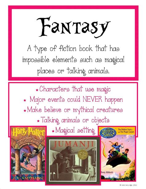 Teaching Fantasy Genre