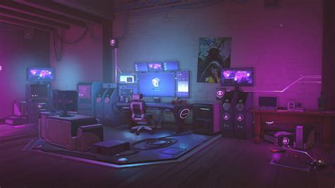 Gamer Room Wallpapers - Top Free Gamer Room Backgrounds - WallpaperAccess