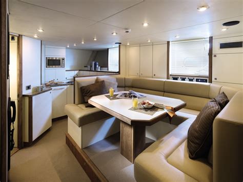 Luxury yacht kitchen diner | Interior Design Ideas