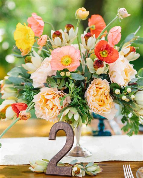 Stunning Summer Centerpieces Using In-Season Flowers | Martha Stewart Weddings