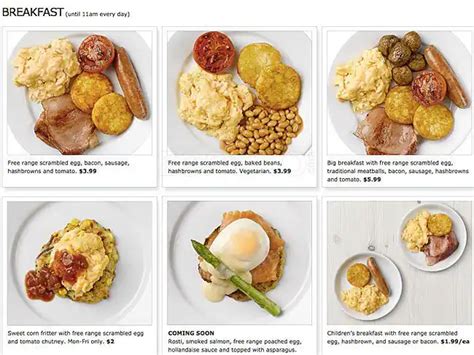 IKEA Restaurant & Cafe Menu - Urbanspoon/Zomato