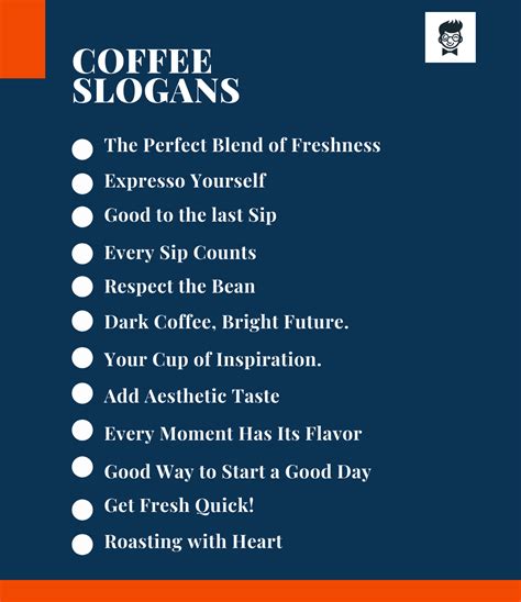 1300+ Coffee Slogans And Taglines (Guide + Generator) | Coffee slogans ...