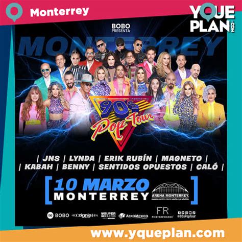 Boletos | 90s Pop Tour Arena Monterrey 2023