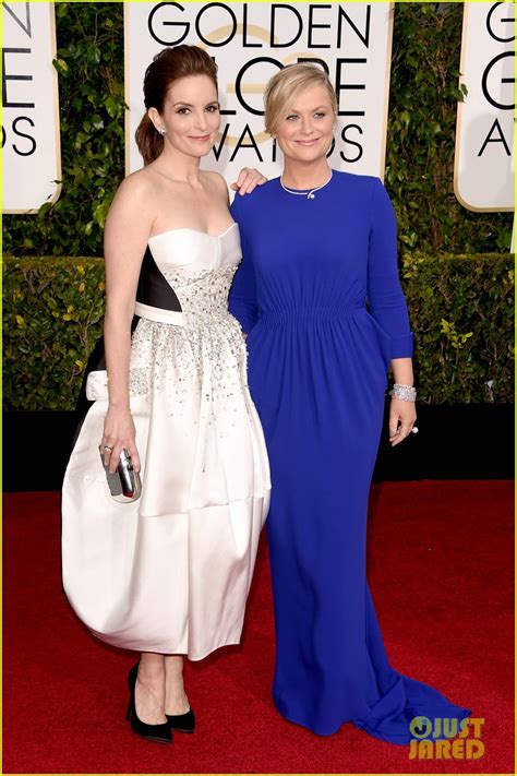 Full Sized Photo of amy poehler tina fey golden globes red carpet 2015 ...