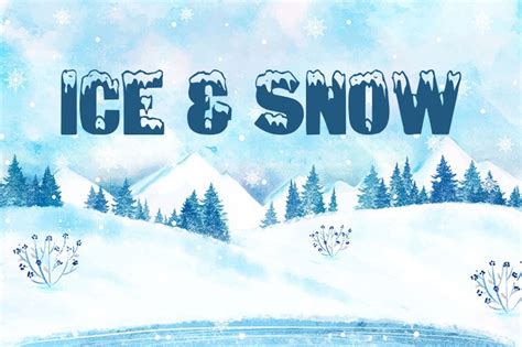 40+ Best Free and Premium Snow Fonts 2020 | Hyperpix