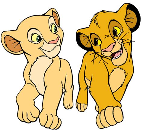 Simba and Nala Clip Art | Disney Clip Art Galore