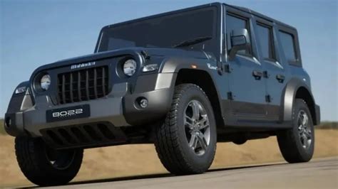 5-door Mahindra Thar caught testing again: Interiors, exteriors, features - Car News | The ...