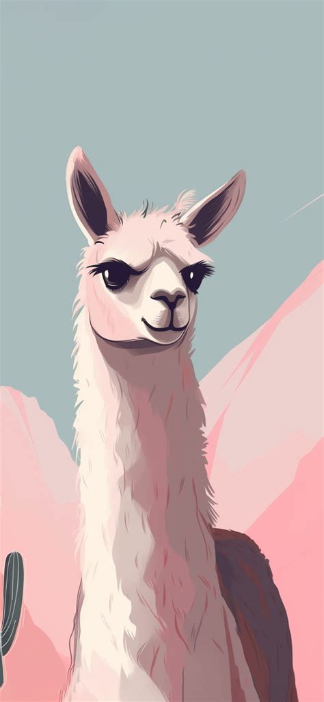 Llama Aesthetic Wallpapers - Funny Llama Wallpapers for iPhone