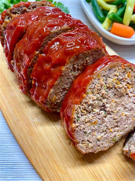 Glazed Meatloaf with the Best Sticky Glaze - fed by sab