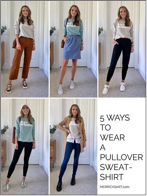 5 Cute Sweatshirt Outfits you Should Copy - Merrick's Art