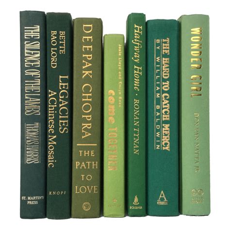 Green Hardcover Books – WELLROOMED