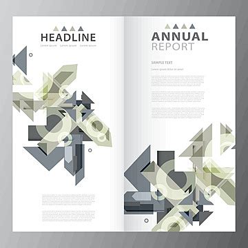 Annual Business Report Template Template Annual Variety Vector, Template, Annual, Variety PNG ...