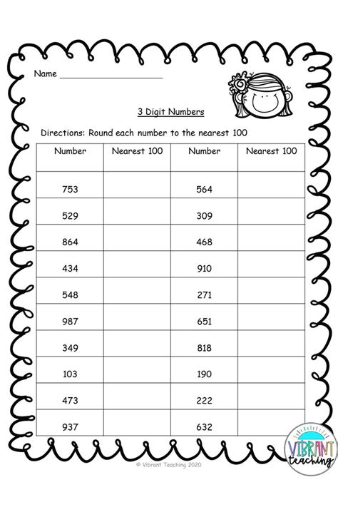 30++ Rounding To The Nearest Hundred Worksheet – Worksheets Decoomo