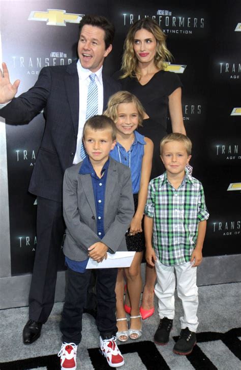 Mark Wahlberg and family at the Transformers premiere - Today's Parent