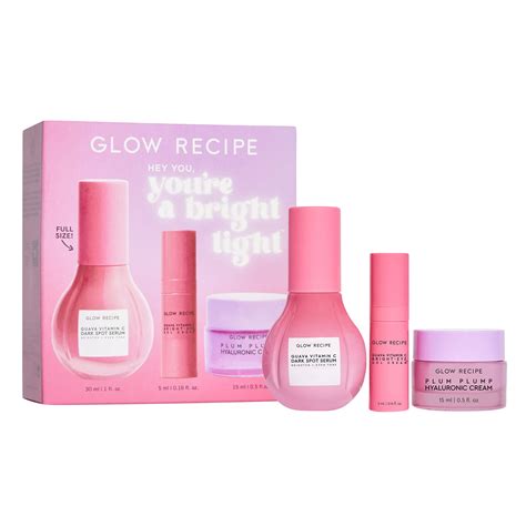 Buy Glow Recipe Hey You, You're a Bright Light Kit - Guava C Dark Spot ...