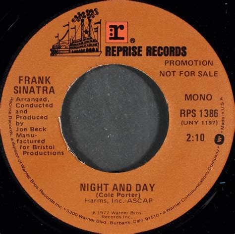 Frank Sinatra - Night And Day (1977, Vinyl) | Discogs