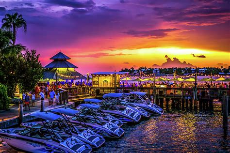 Keywest Sunset Pier Photograph by Liang Li