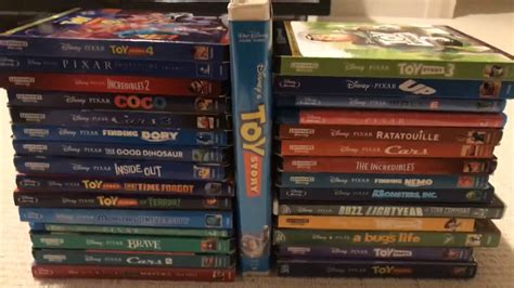 Disney & Pixar 4K Blu ray collection - YouTube