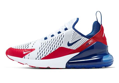 The Nike Air Max 270 One Of The Best Selling Nike Shoes Since 2018 Appears In Patriotic Colors ...