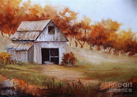 Autumn in the Country Painting by Barbara Haviland | Pixels