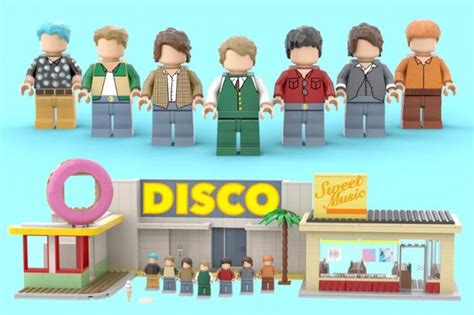 LEGO Ideas BTS "Dynamite" Achieves 10,000 Supporters - The Brick Fan