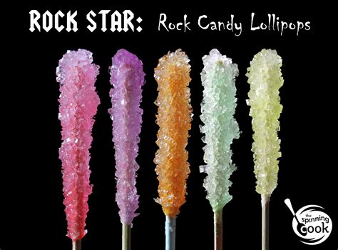 Rock Candy Lollipops Recipe - Spinning Cook