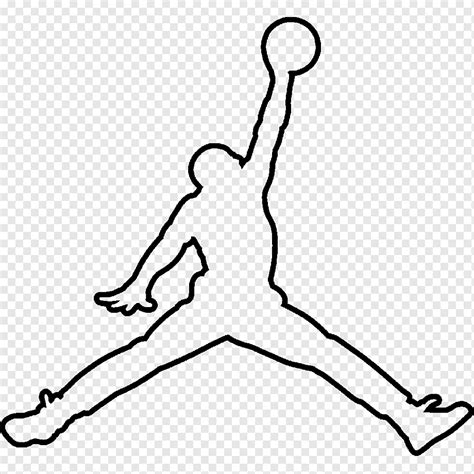 Michael Jordan Logo Outline