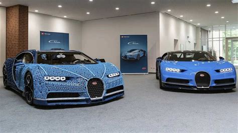 This Insane Life-Size Lego Technic Bugatti Chiron Is Drivable