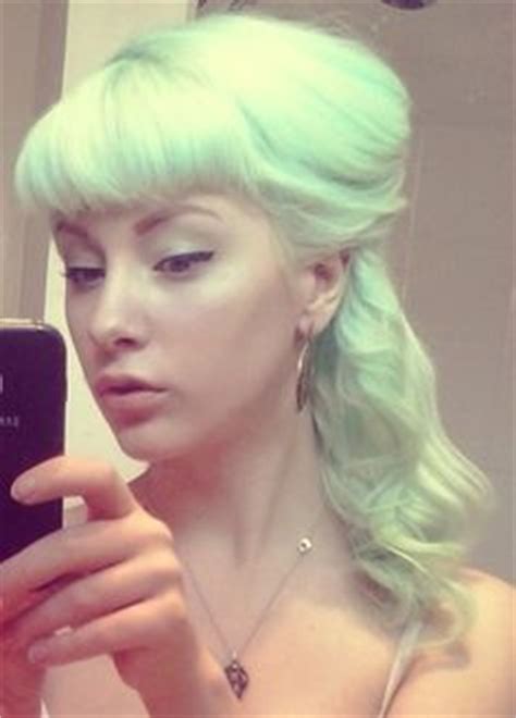 13 Mint Hair ideas | mint hair, green hair, pastel hair