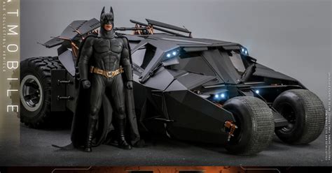 Hot Toys Debuts New 1/6 Vehicle With Batman Begins Batmobile Tumbler