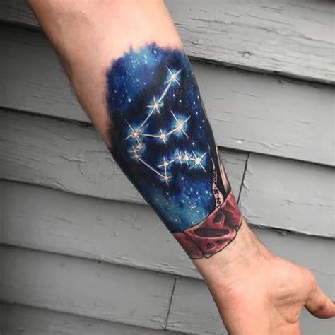 25 Aquarius Constellation Tattoo Designs, Ideas and Meanings for Zodiac ...